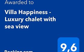 Villa Happiness - Luxury Chalet With Sea View